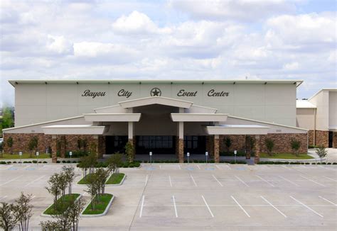 Bayou city event center - 2024 TD CLUB EVENTS -- To order tickets on-line, go back to the home page and scroll down for info on specific events 7 p.m., Wed., Jan. 31, Sportsmanship Dinner, Bayou City Event Center Noon, Wed., Feb. 21, High School Scholar-Athlete Luncheon, Bayou City Event Center